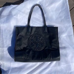 Black Ella Tote | Tory Burch